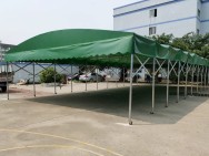 户外烧烤推拉篷的防风性能